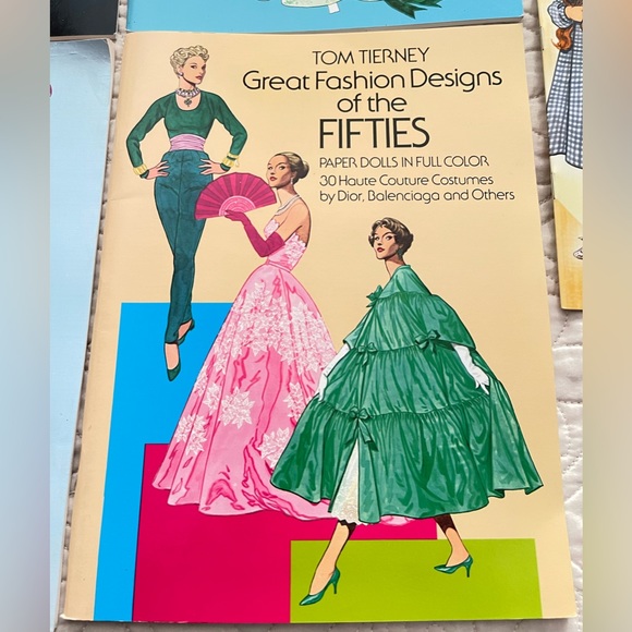 Tom Tierney Marie Antoinette, famous Movie, Vivien Leigh, Storybook Paper Dolls. - Picture 6 of 13